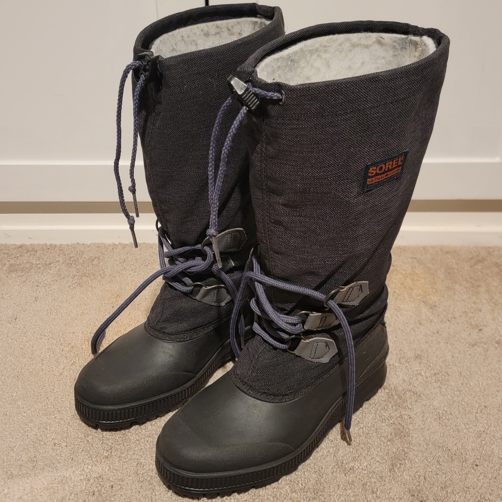 Sorel Kaufman Snowcap Winter Snow Boots Size 8